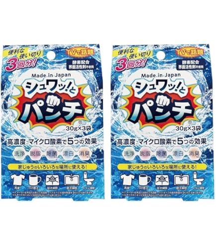 パーちゃん　シュワッ！とパンチ3キロ Amazon.co.jp: シュワッとパンチ お試し 30g × 3袋 + マ―ナ 100