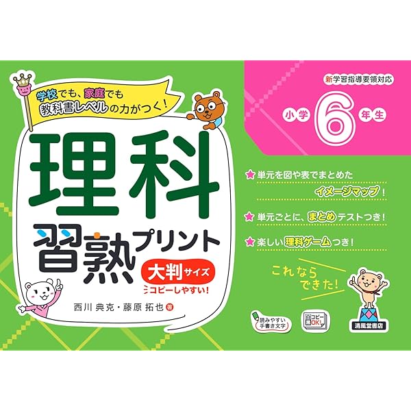 理科習熟プリント 小学3年生 大判サイズ | 宮崎 彰嗣；横田 修一 |本