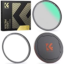 K&F Concept 67mm 可変NDフィルター ブラックミスト セット Amazon | K&F CONCEPT 67mm 可変NDフィルターND2-ND32+ブラック