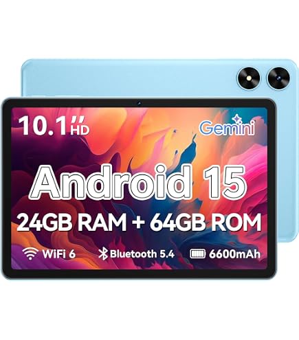 Amazon.co.jp: ICONLINK Android 16 タブレット 10インチ、12(3+9) GB