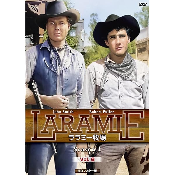DVD box ララミー牧場　ディスク6枚組 ララミー牧場 DVD-BOX 全6枚セット NHKDVD 公式