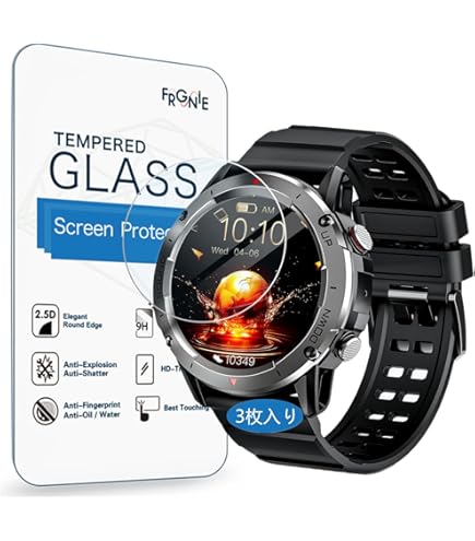 Amazon | スマートウォッチ【2024新登場 軍用規格】Bluetooth5.3通話