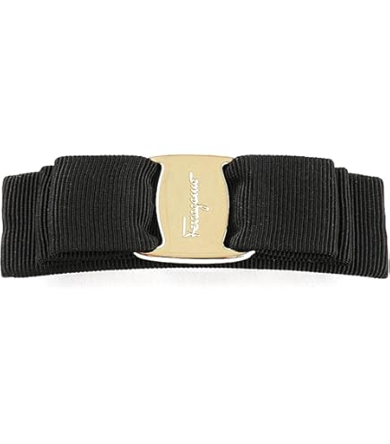 Amazon.co.jp: [サルヴァトーレフェラガモ] バレッタ BLACK SWAROVSKI