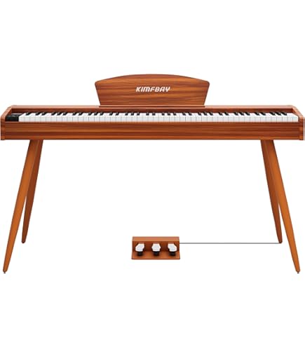 Amazon | 電子ピアノ 88鍵盤 木製 ピアノ 88鍵 Digital Piano ペダル