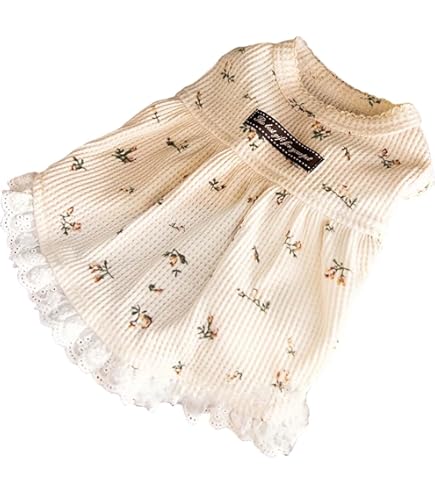 Amazon | ICOUCHI ペット服 犬服 お姫様 ワンピース スカート 花柄 春