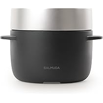 Amazon | バルミューダ ザ ゴハン 3合炊き電気炊飯器 BALMUDA The  