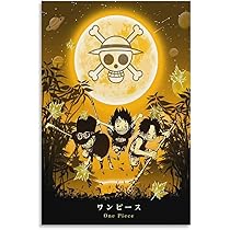 Amazon.co.jp: GENERIC HD アニメポスター ルフィ エース サボ