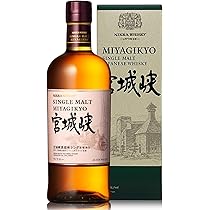 Amazon.co.jp: 【ギフト】 ニッカ シングルモルト 宮城峡 箱付き 45度