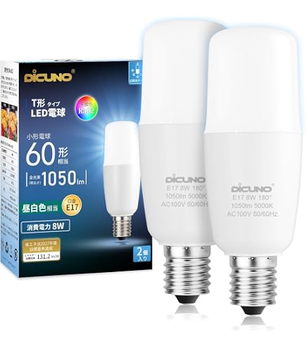 Amazon | 東芝 ミニクリXT形60W 10%省エネタイプ E17口金 KR100