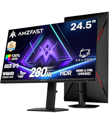 Amazon.co.jp: JN-24GT240FHDR [240Hz 1ms 24型ワイドFHD HDR対応LED