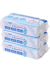 Amazon.co.jp: (トイレに流せるちり紙) 流せるチリ紙 1パック1000枚 ×2