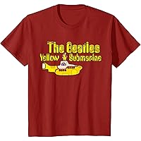Amazon | ビートルズ - イエローサブマリン ロゴ Tシャツ | Tシャツ