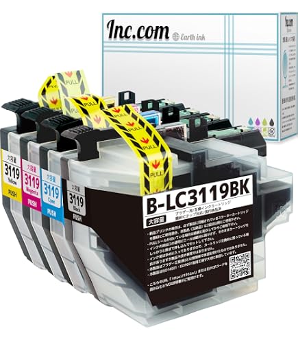Amazon.co.jp: Inc.com LC3119 (PGY/顔料イエロー) 互換 インク