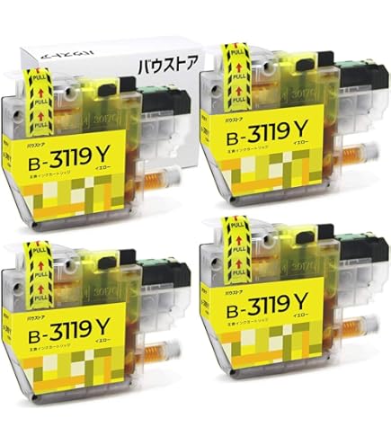 Amazon.co.jp: Brother LC3119 対応 互換インクカートリッジ (C/M/Y) 9