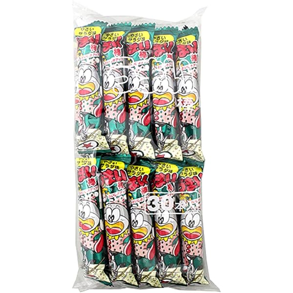 Amazon.co.jp: やおきん うまい棒 サラミ味 30本×3パック