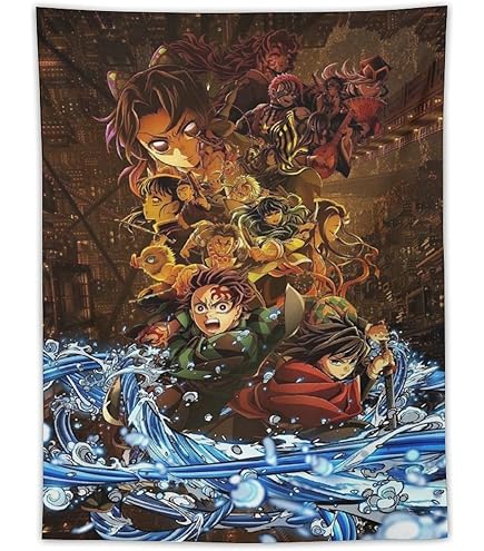 鬼滅の刃 TSUTAYA 全巻連動購入特典 布 ポスター 竈門禰豆子 堕姫 m67457994251_1.jpg?1719837137