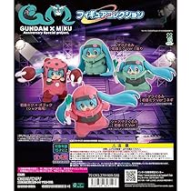 GUNDAM × MIKU フィギュアコレクション　4種✖５個セット 楽天市場】GUNDAM × MIKU Anniversary Special project. フィギュア