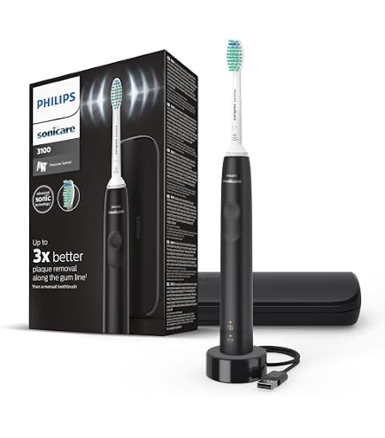 Philips Sonicare Electric Toothbrush, 3100 Series (Lightweight