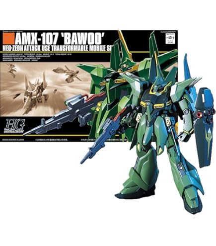 Amazon | HGUC 1/144 AMX-107 バウ (量産型) (機動戦士ガンダムZZ