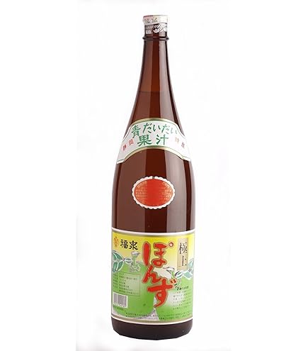 Amazon.co.jp: 福泉 ぽんず 並 1.8L : 食品・飲料・お酒