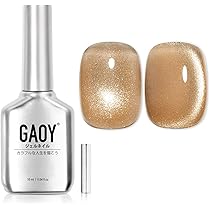 Amazon | GAOY マグネットネイル ジェルネイル カラージェル ゴールド