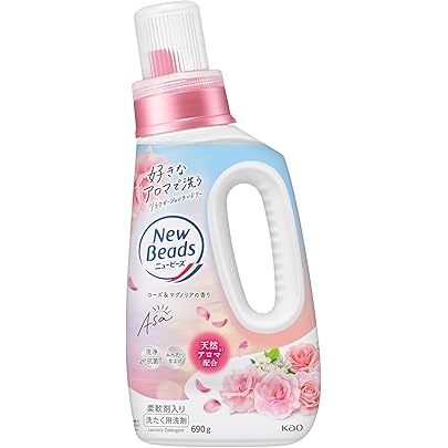 Amazon | 花王 ニュービーズ ローズ&マグノリア 詰替 超特大 900g