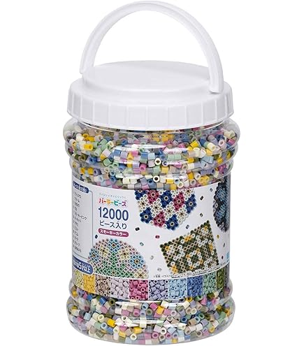 Amazon.co.jp: カワダ(Kawada) パーラービーズ のりものビーズ バケツ
