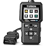 TOPDON AL400 obd2 診断機 日本語 車 故障診断機 トヨタ bmw ベンツテスター スキャンツール エンジン警告灯消し 車検排ガス検査