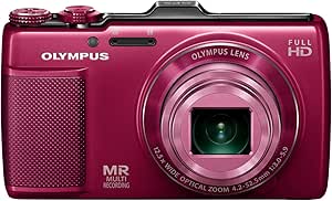 Amazon Olympus デジタルカメラ Sh 25mr レッド Ihsテクノロジー Gps 電子コンパス内蔵 1600万画素 裏面照射型cmos 光学12 5倍ズーム Dual Is ハイビジョンムービー 3 0型タッチパネルlcd 3dフォト機能 Sh 25mr Red コンパクト 通販