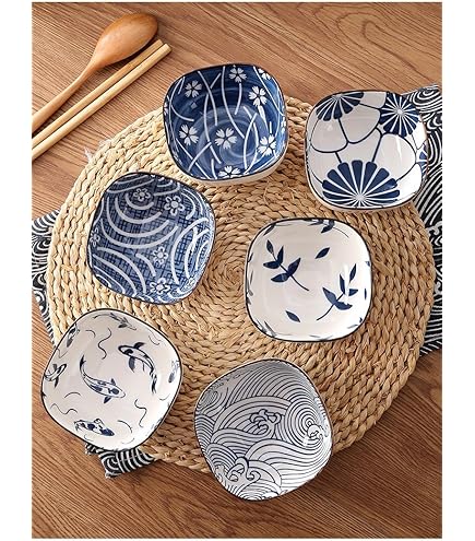 Amazon.co.jp: 四季彩堂(Shikisaido 古窯絵変り8客珍味小鉢揃 : ホーム