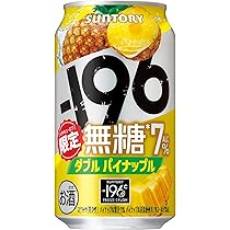 Amazon.co.jp: -196無糖 桃スパークリング 350ml 24本 ［サントリー