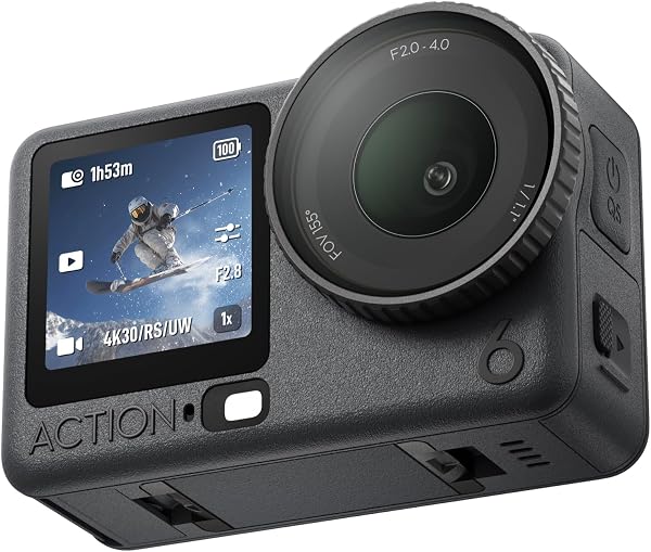 Amazon限定 DJI Osmo Action 6 エッセンシャルコンボ アクションカメラ 1/1.1インチスクエアセンサー搭載 f/2.0–f/4.0の可変絞り 耐寒性 4時間バッテリー 8Kアクションカメラ - 1