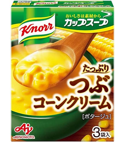 Amazon | Knorr クノール カップスープ コーンクリーム 8袋入箱×6個