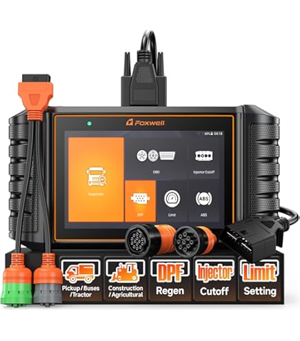 Amazon.co.jp: FOXWELL NT630 Plus OBD2スキャナー ABSとSRS付き ABS