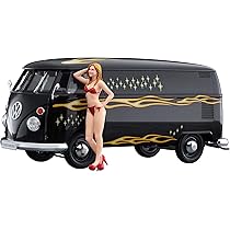 絶版貴重品新品未組立品! 1/12 Volkswagen Type 2ウイリー モーターマックス 1/24 フォルクスワーゲン タイプ2(T1