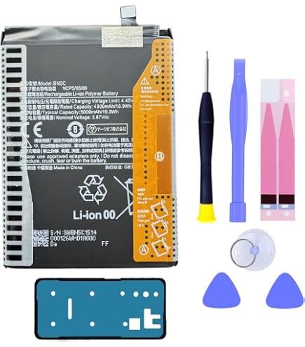 Amazon | MUKUZI for Xiaomi Redmi Note 11 互換 バッテリー 2201117TG