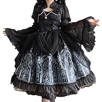Amazon.co.jp: [XHSUKADO] ゴスロリ 2点セット JSK