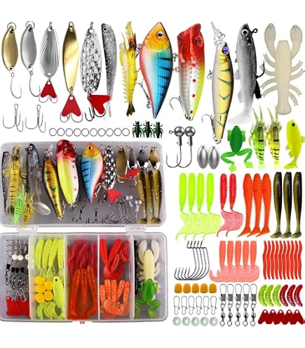 Amazon | Plano Ready-Set-Fish 3トレイ タックル付きタックルボックス