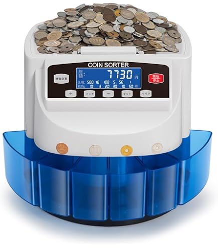 Amazon | ダイト 硬貨計数機 コインカウンター 硬貨選別機能 高 