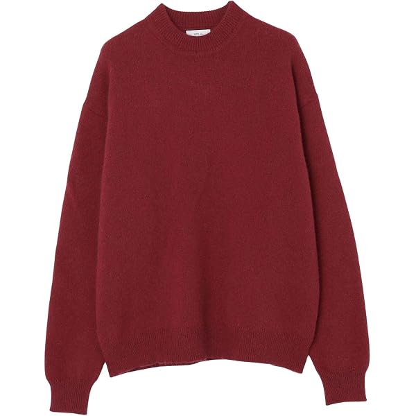 Amazon | [シップス] HANDFRAME 16ゲージ モックネック ニット 
