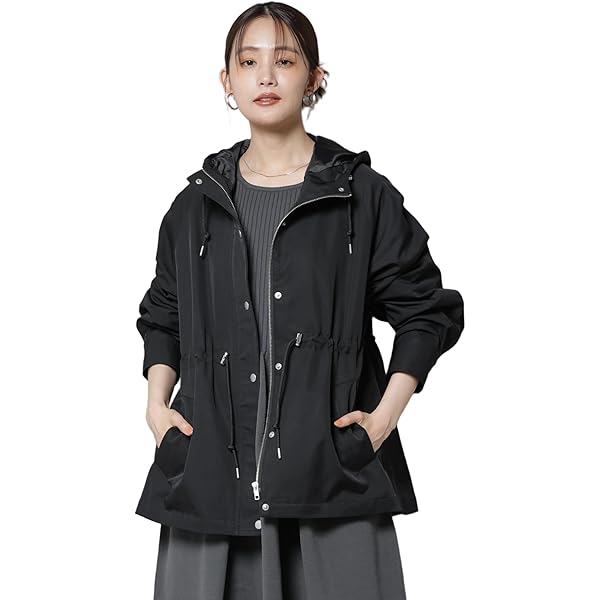 Amazon | [ナノ・ユニバース] サーモライト(R) 撥水中綿コート S