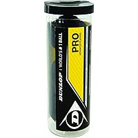 Dunlop Pro XX Squash Ball Series(Standard and High Altitude)