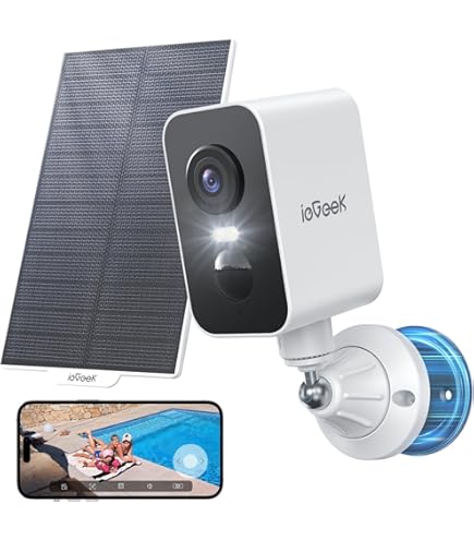 Amazon.co.jp: 【強化版500万高画素・録画機能搭載】ieGeek 防犯カメラ