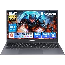 Amazon.co.jp: ノートパソコン N95 プロセッサーノートPC 15.6インチ