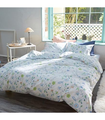 Amazon｜森清/Fab the home リザ 掛け布団カバー シングル 花柄 掛