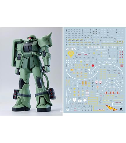 Amazon | RE/100 ザクII改用水転写式デカール | デカール 通販