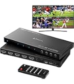 Amazon | エレコム HDMI4画面分割機 マルチビューワー 2K60Hz(1920