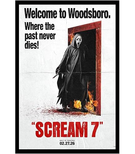 Amazon.co.jp: Scream 映画ポスター 1996～12×18インチ (30cm×46cm