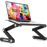 Duronic ノートパソコン PCスタンド 52㎝X26cm DML121／デスクライザー／タブレット、マックブック対応／プロジェクター用／高さ調整可能／折り畳み可能／人間工学／6つのジョイント24通りの位置調整可