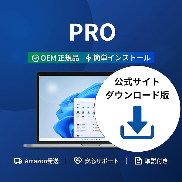 Windows11日本語版ソフト Amazon.co.jp: Windows 11 Pro 日本語版 : Software